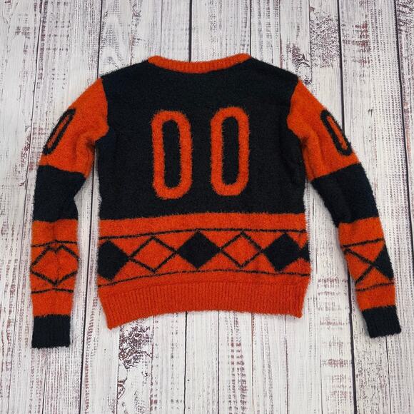 NFL Chicago Bears Fuzzy Crew Neck Sweater - Picture 2 of 7